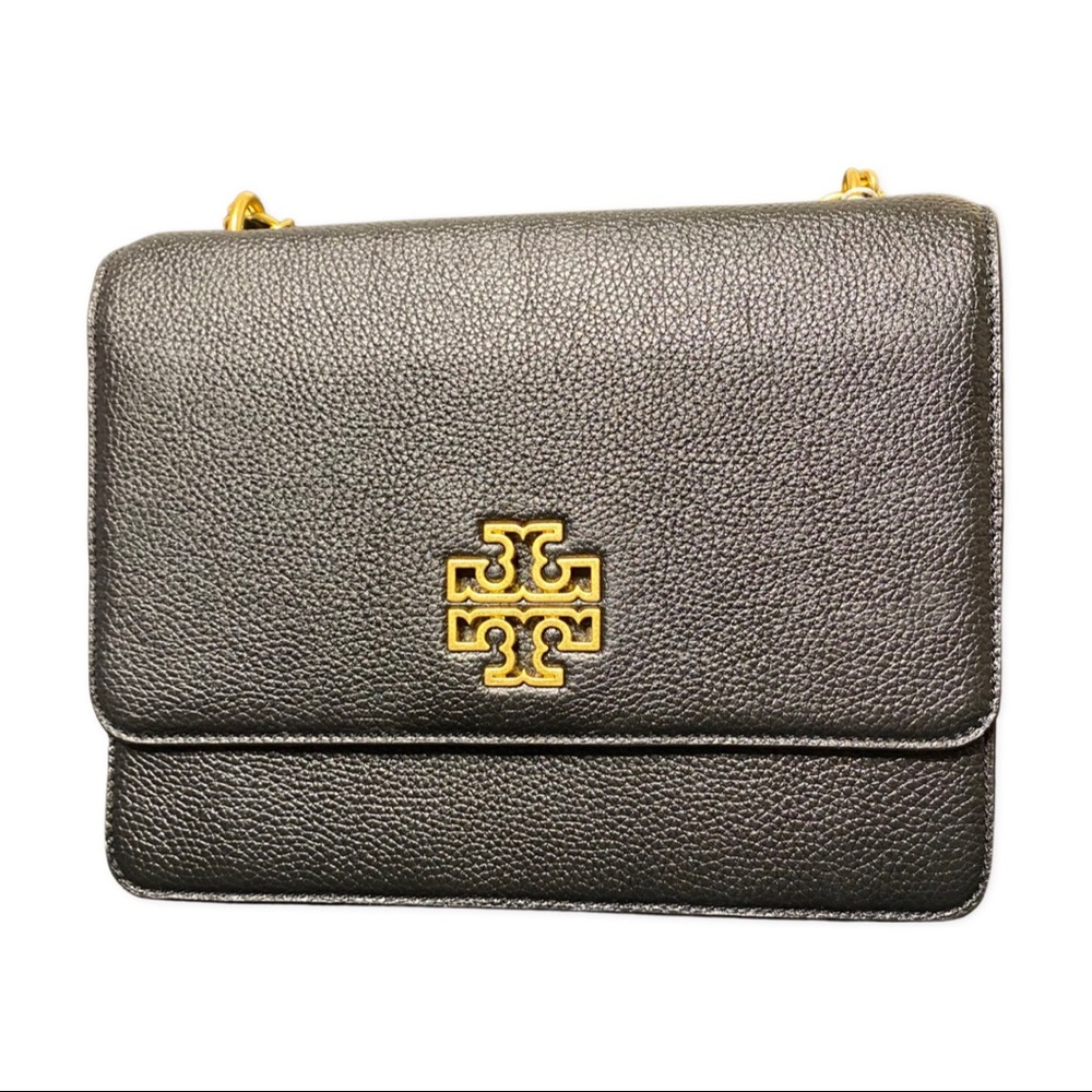 Tory Burch
Britten Medium Pebble Leather Adjustable Chain Shoulder Tote